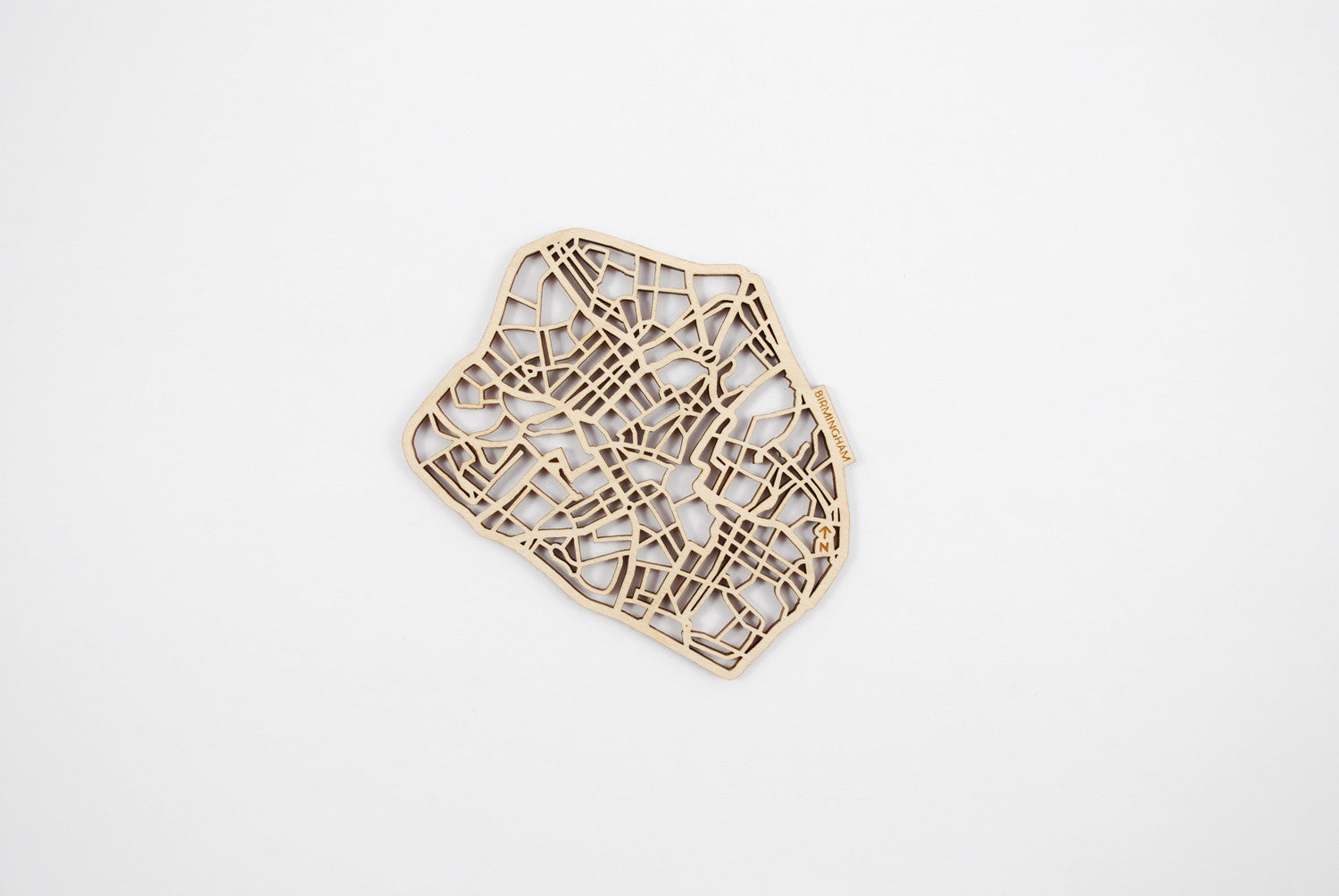 Birmingham Map Coasters (set of 4)