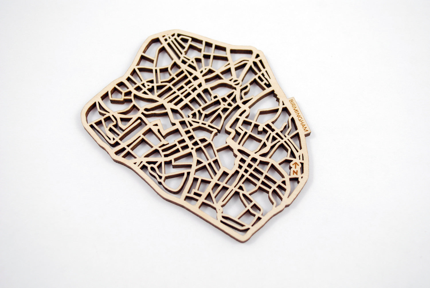 Birmingham Map Coasters (set of 4)