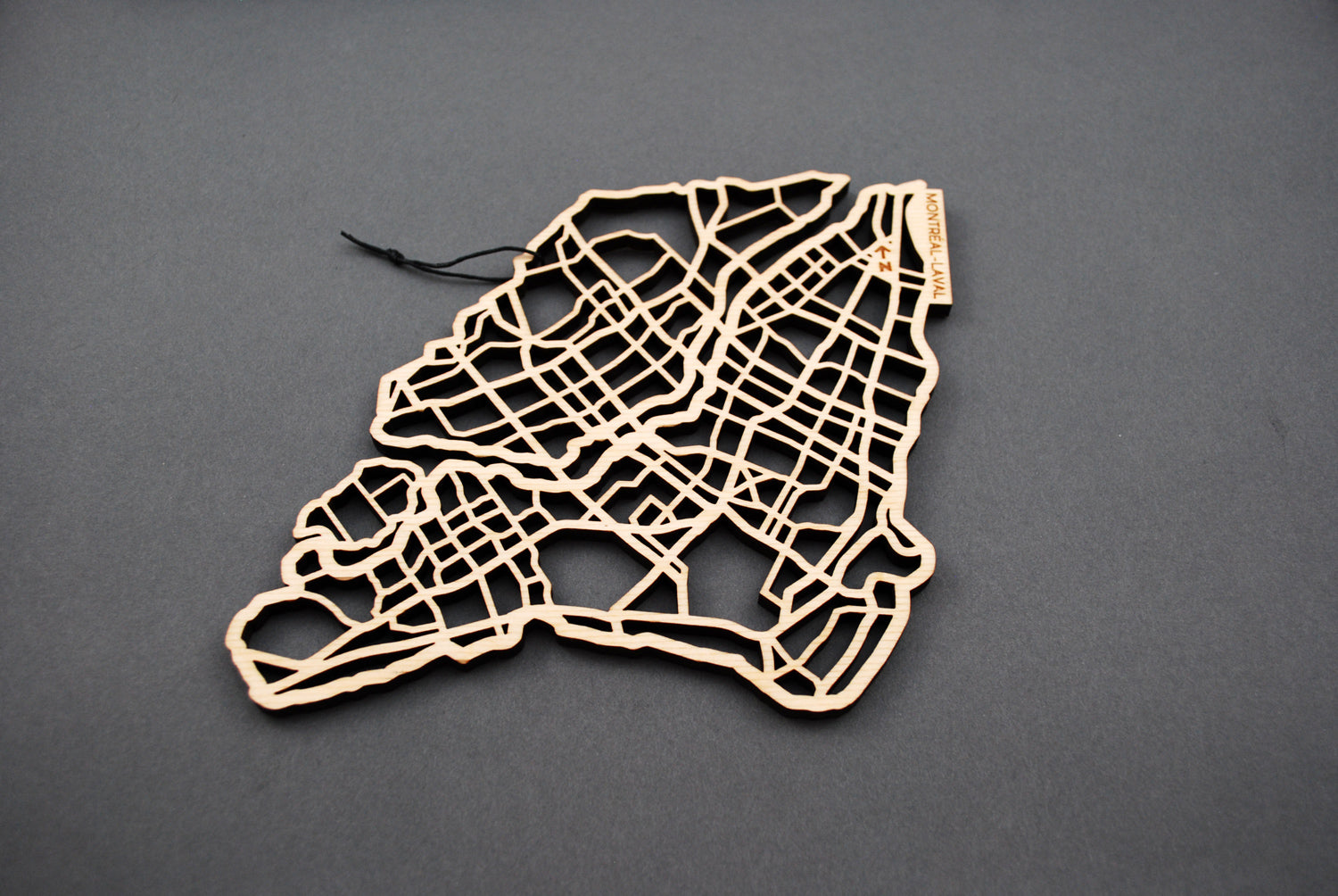 Montréal Map Trivet