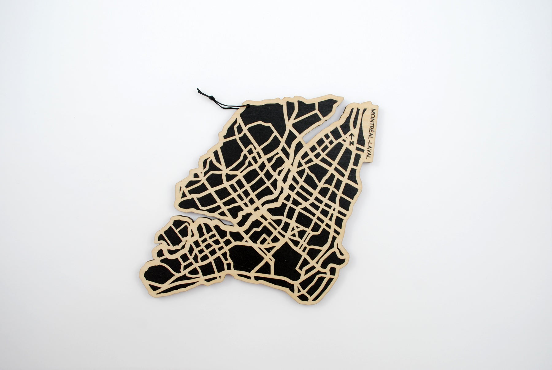 Montréal Map Trivet (Printed)