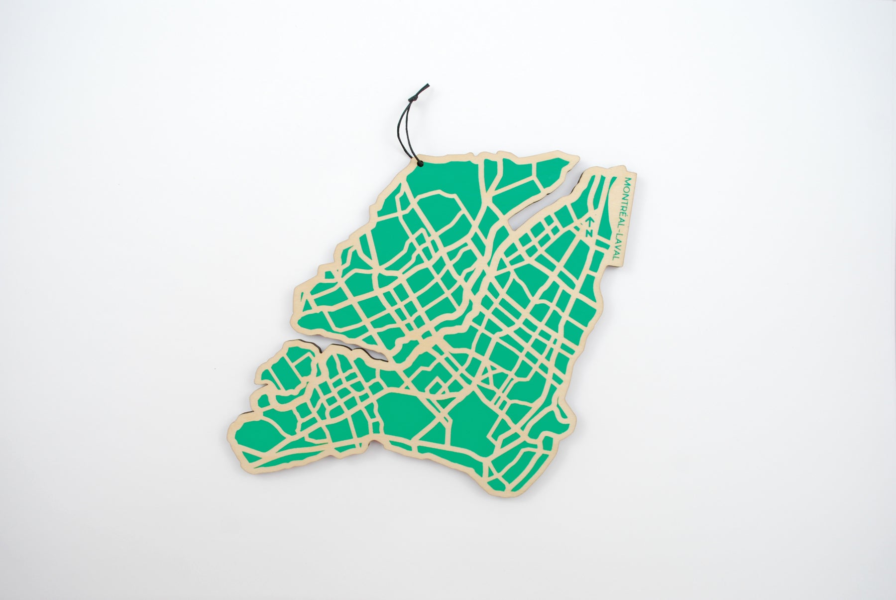 Montréal Map Trivet (Printed)