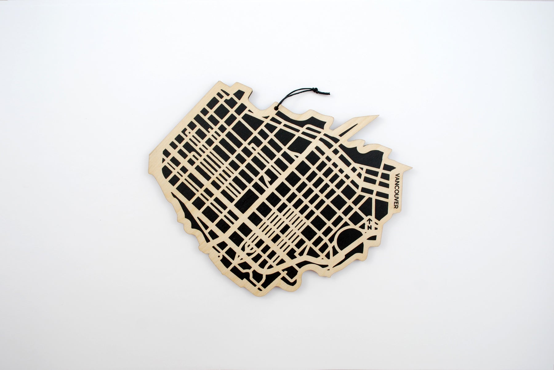 Vancouver Map Trivet (Printed)