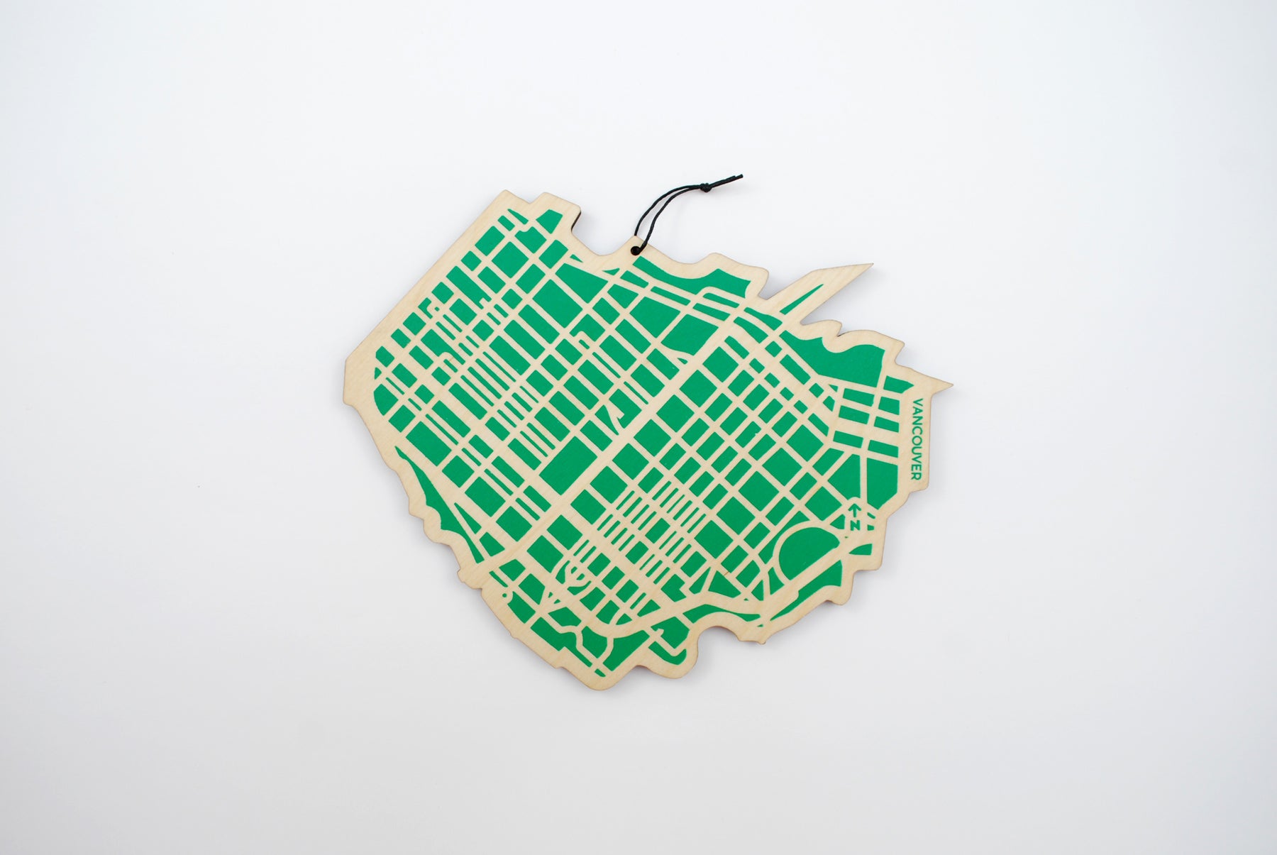 Vancouver Map Trivet (Printed)