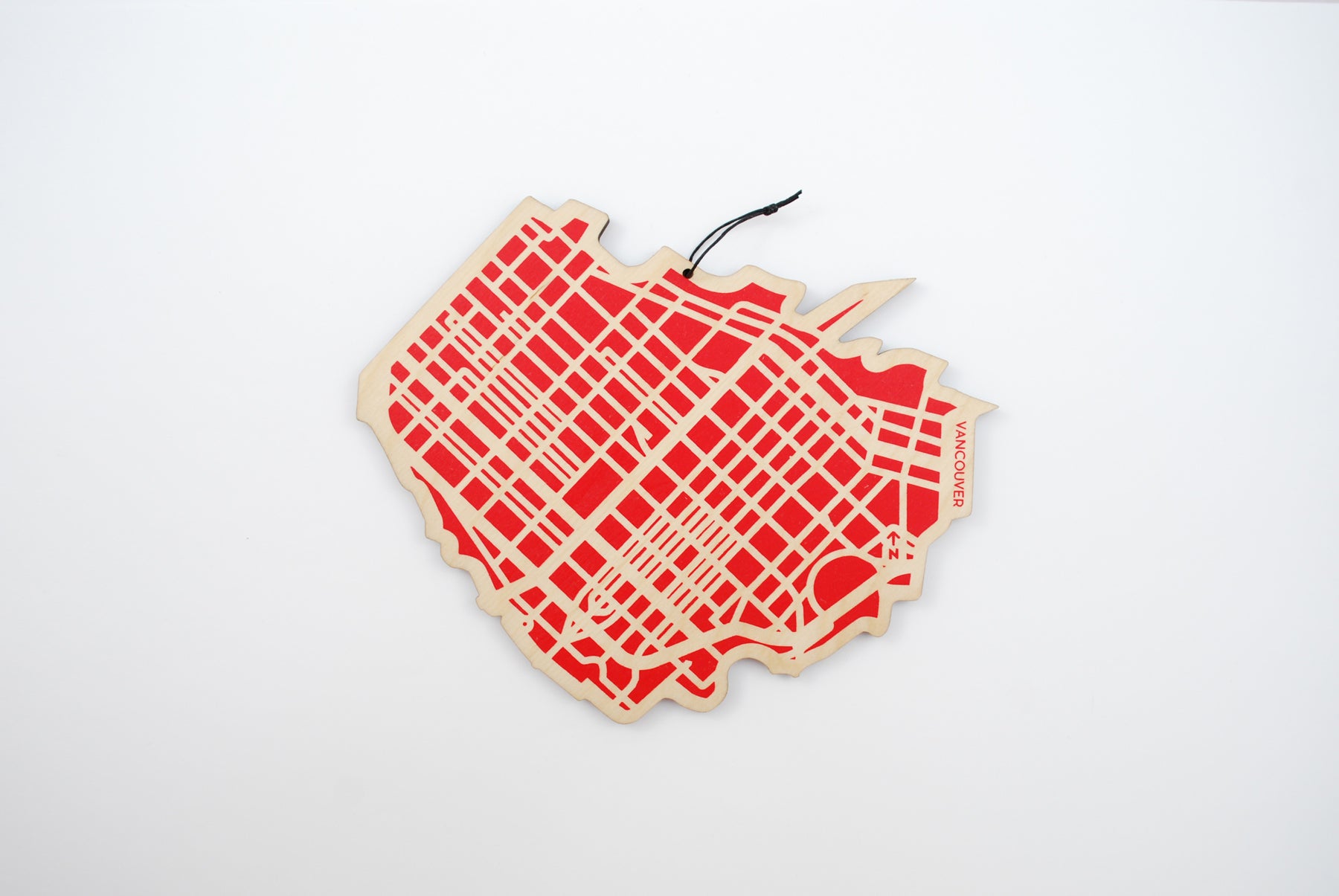 Vancouver Map Trivet (Printed)