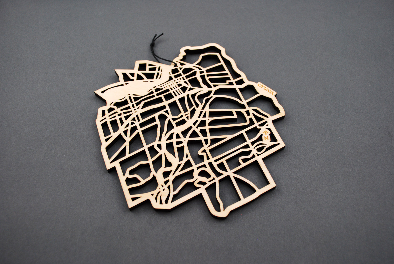 Ottawa Map Trivet