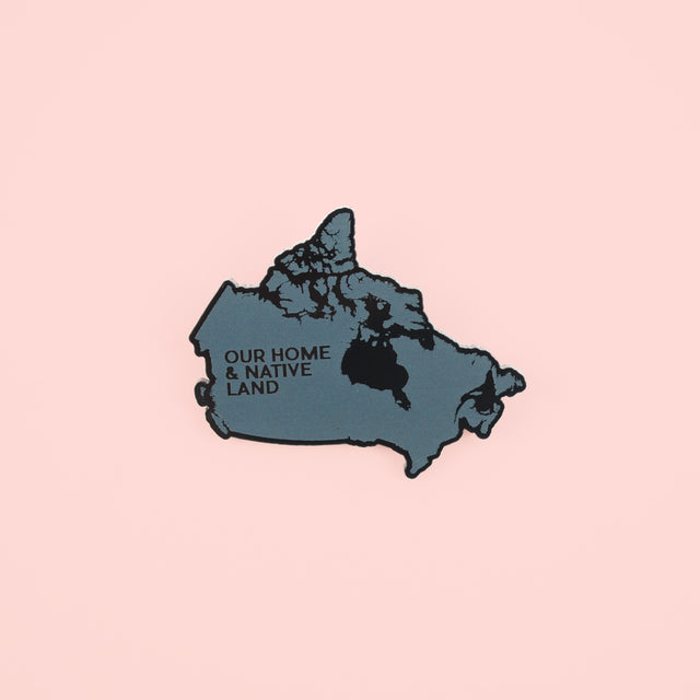 Canada Map Pin (English)