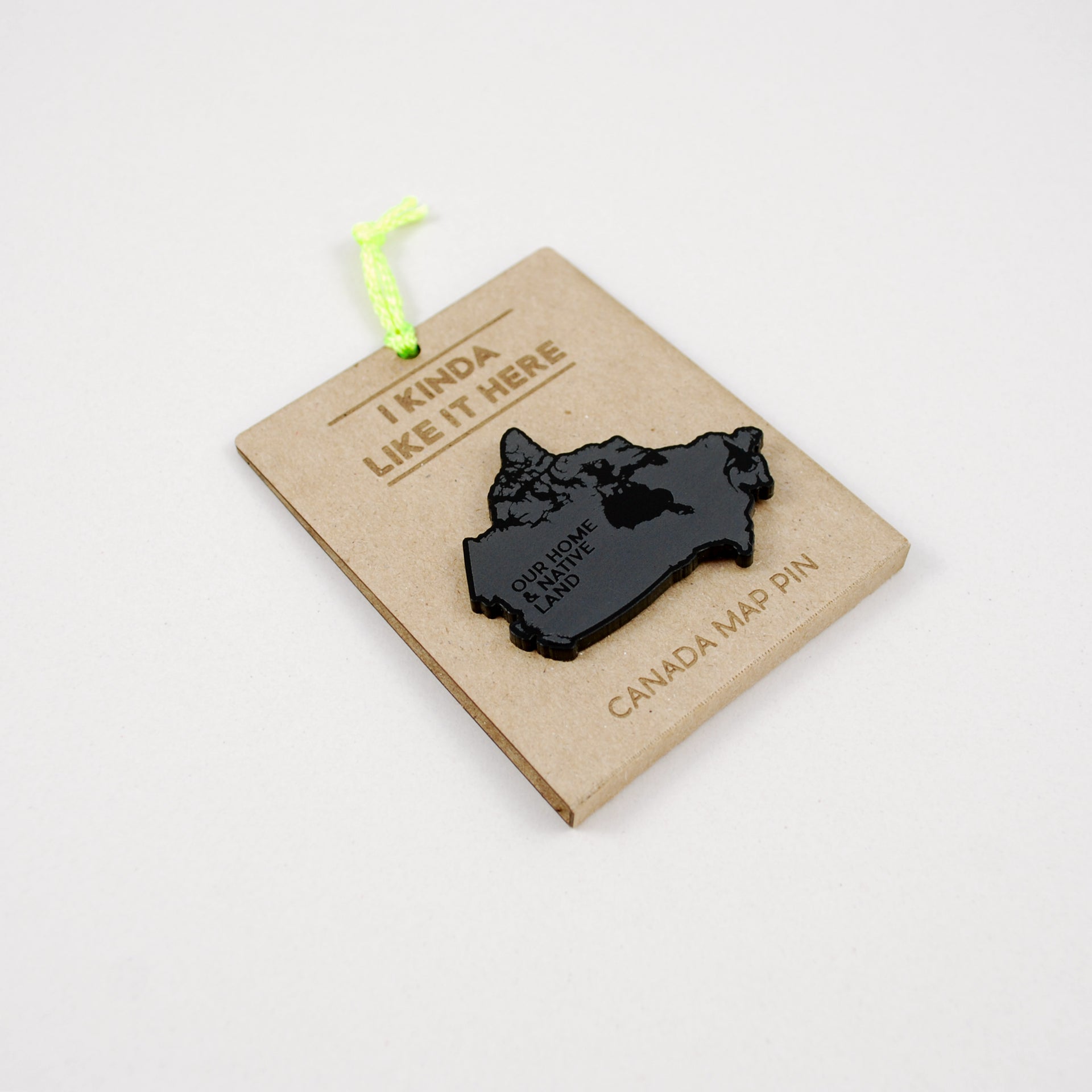 Canada Map Pin (English)