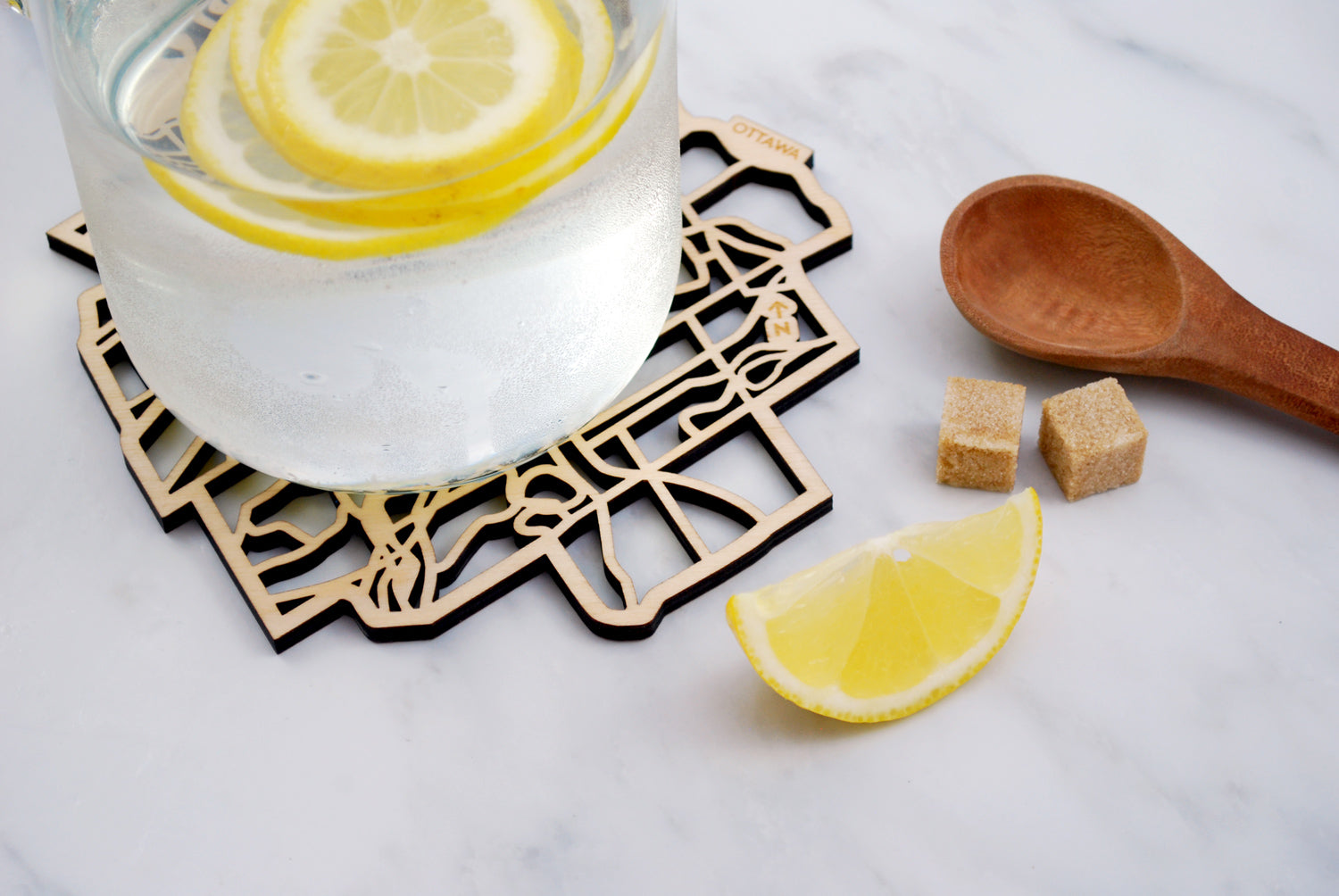 Ottawa Map Trivet