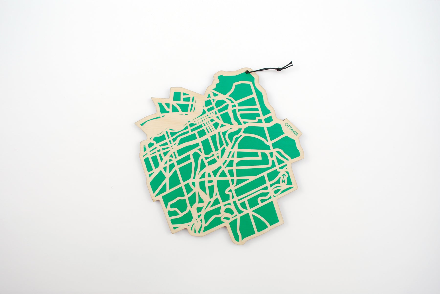 Ottawa Map Trivet (Printed)