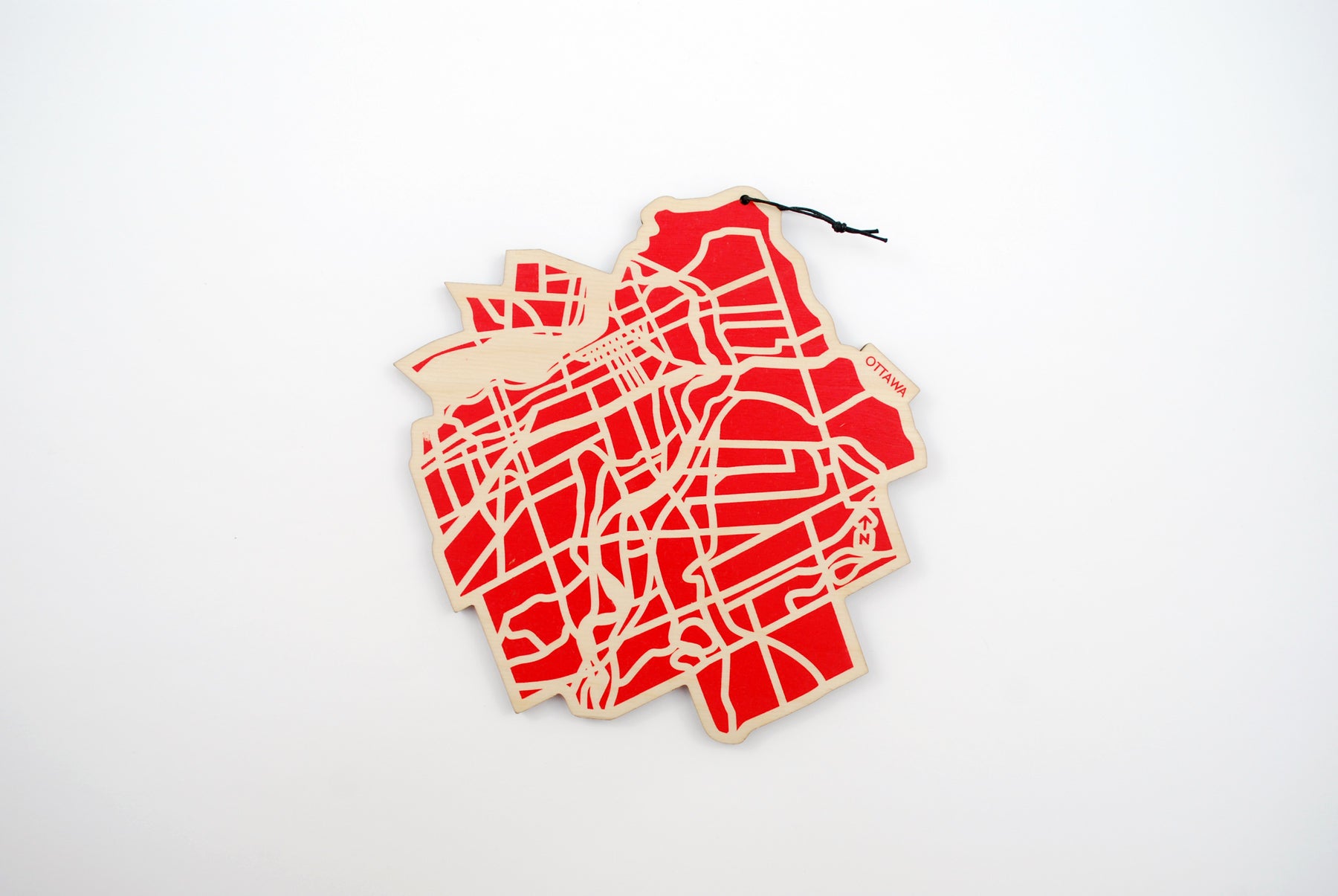 Ottawa Map Trivet (Printed)