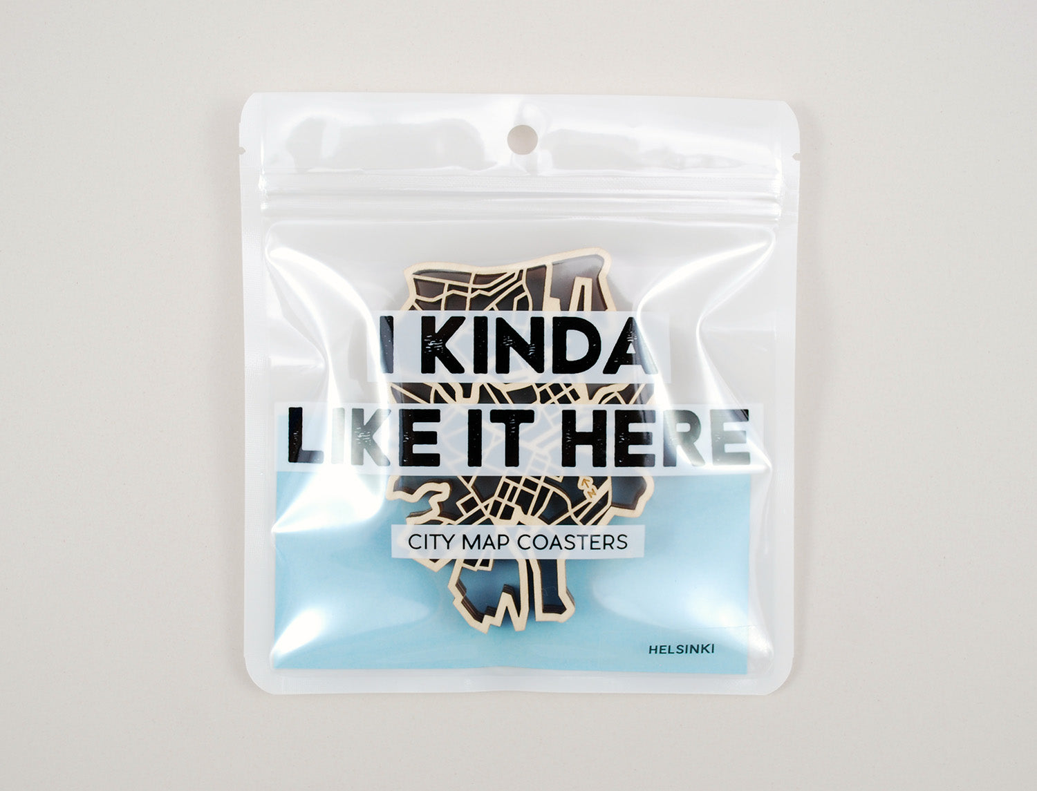 Helsinki Map Coasters (set of 4)