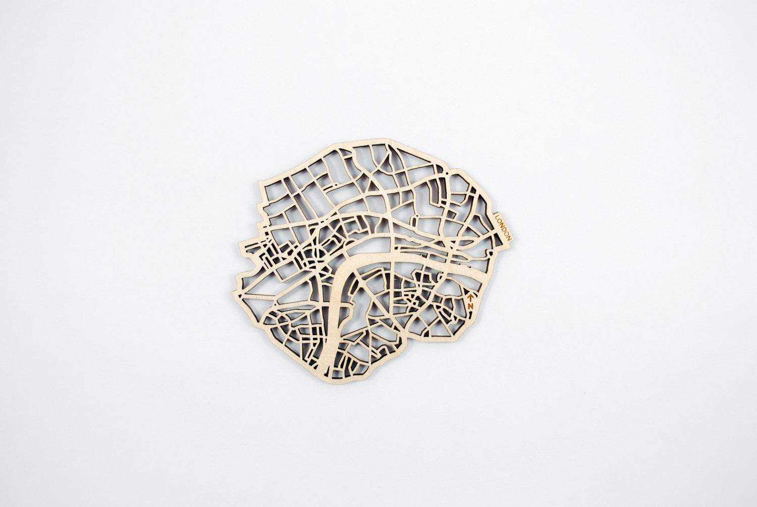 London Map Coasters (set of 4)