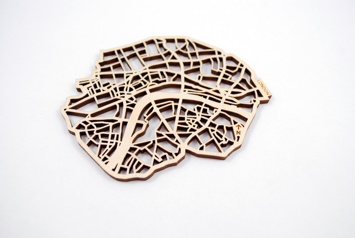 London Map Coasters (set of 4)