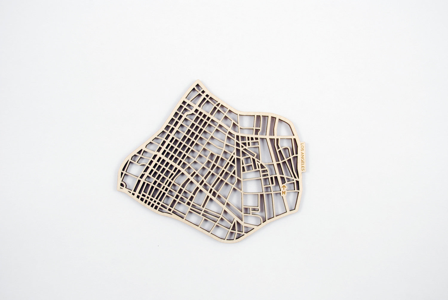 Los Angeles Map Coasters (set of 4)