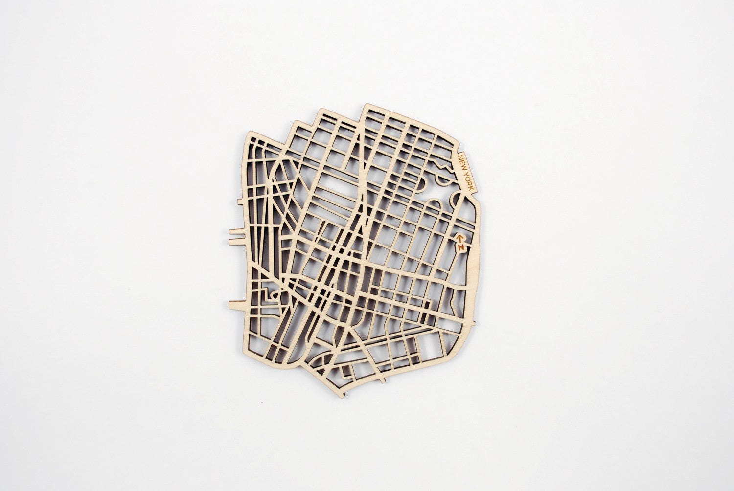 New York Map Coasters (set of 4)