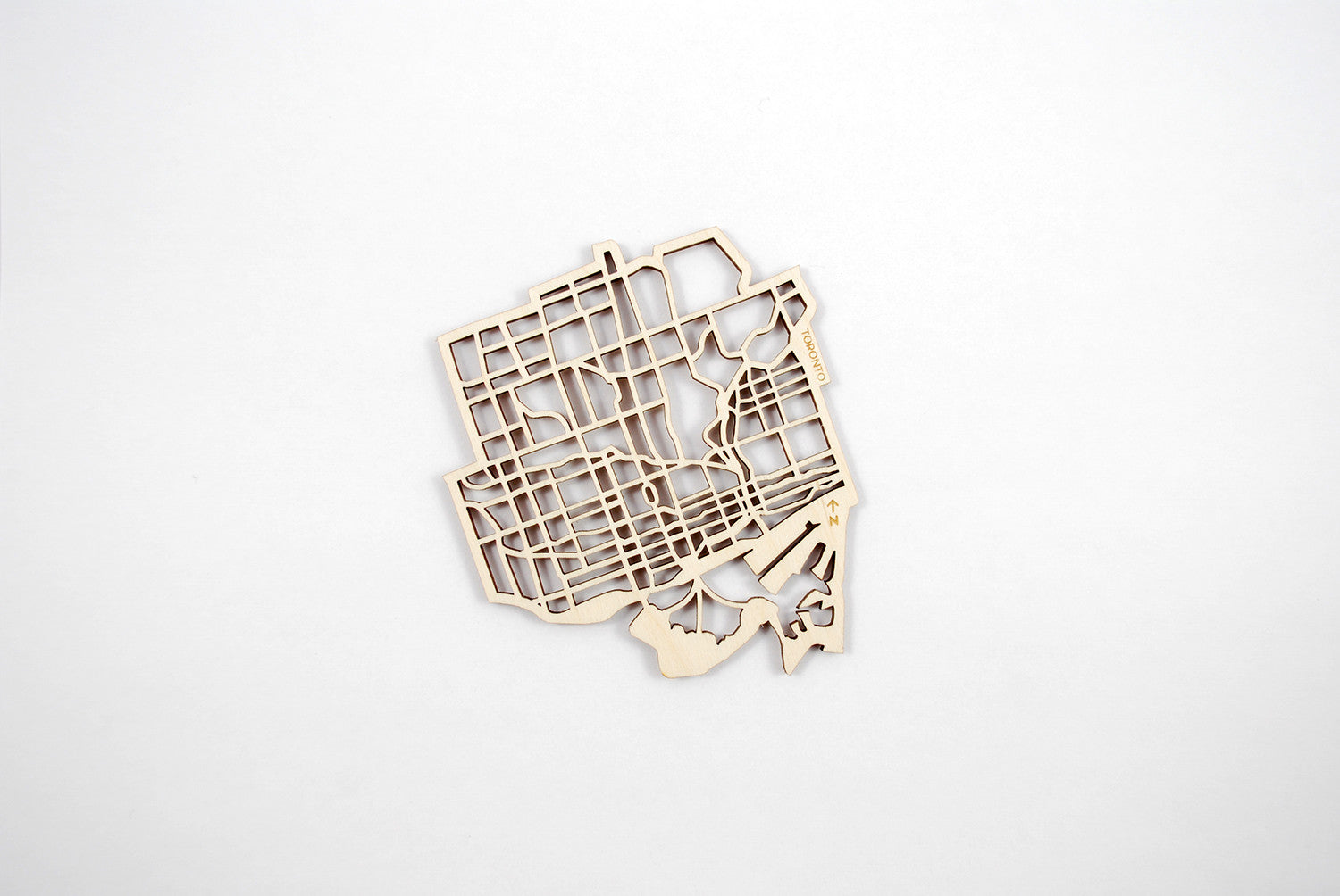 Toronto Map Coasters (set of 4)