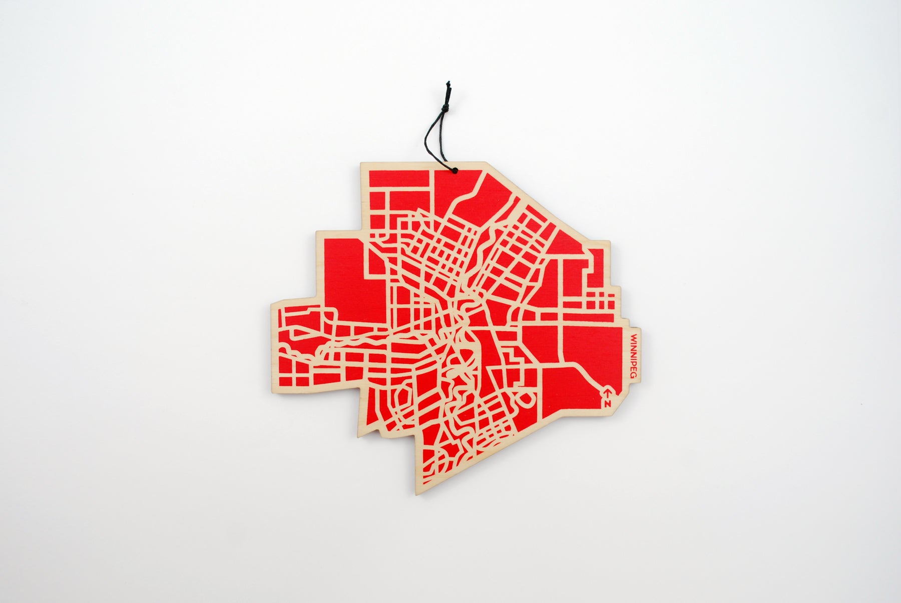 Winnipeg Map Trivet (Printed)