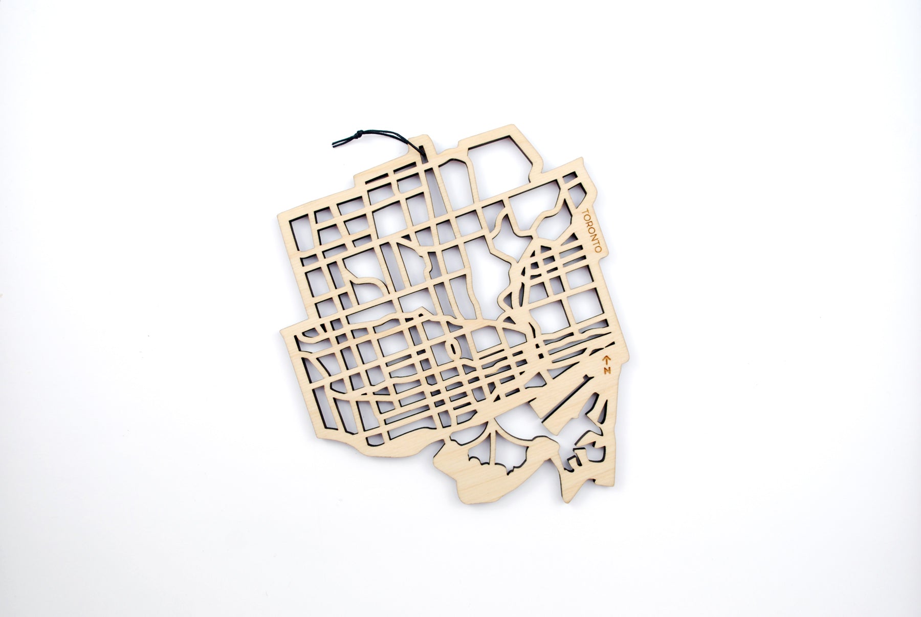 Toronto Map Trivet